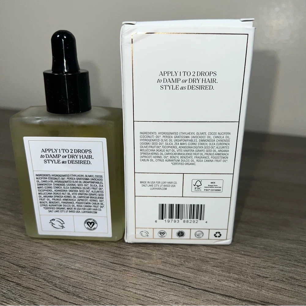 Luxy Luminous Shine Hair Oil For Extensions